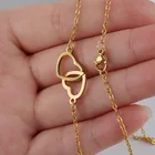 Heart Gold Heart Love Heart Necklace Dainty Love Heart Necklaces Gold Necklace Designs Women