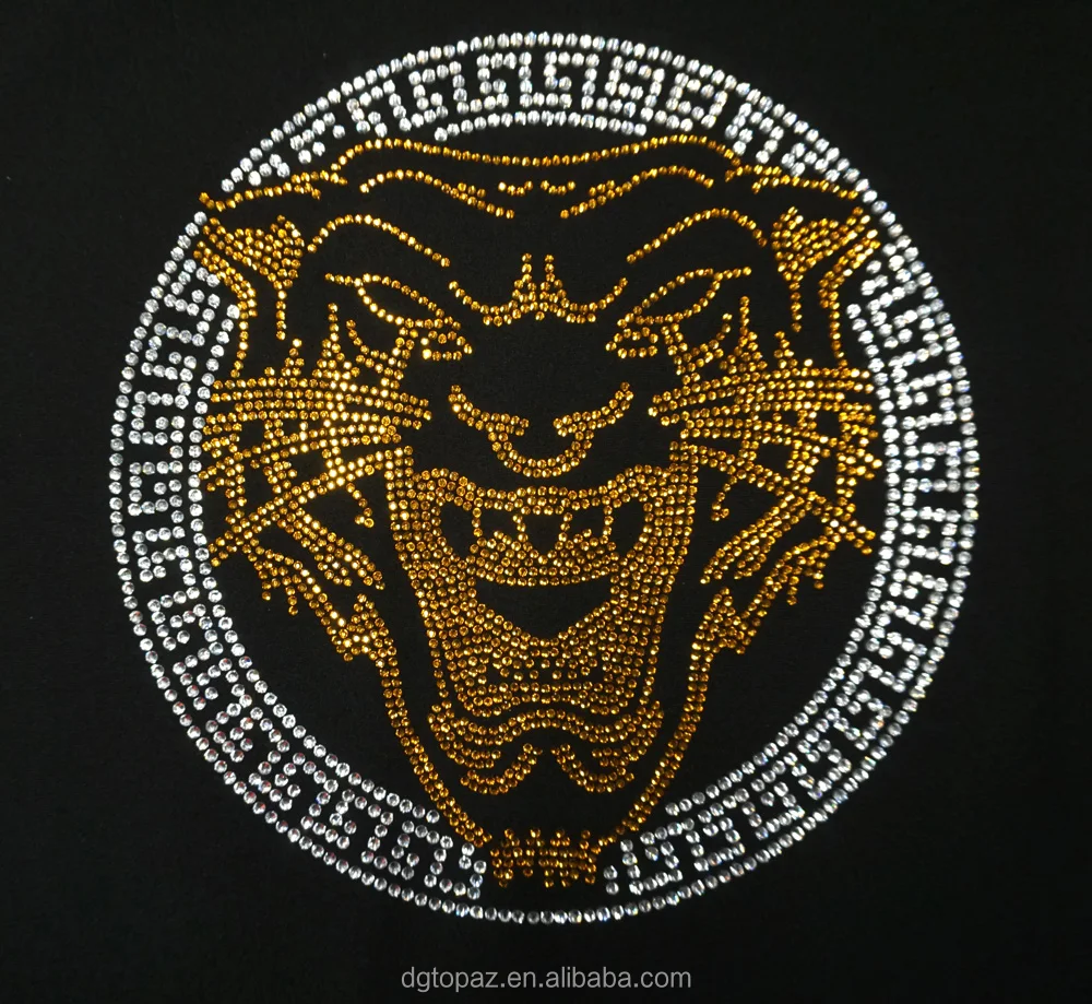 Paris tower custom free sample wholesale rhinestone tshirts heat transfer motif