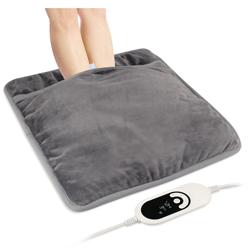 serta ultra soft microplush electric heated foot warming pad