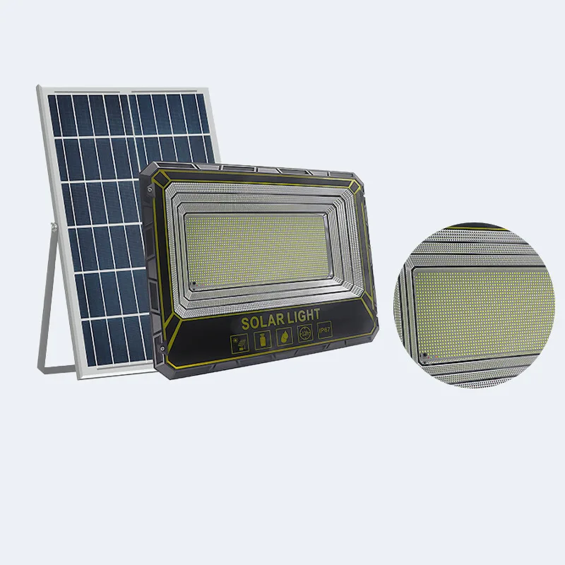 Factory Low price IP67 Waterproof 100W 200W 300W 400W Solar Floodlight Outdoor waterproof Football field outdoor lighting