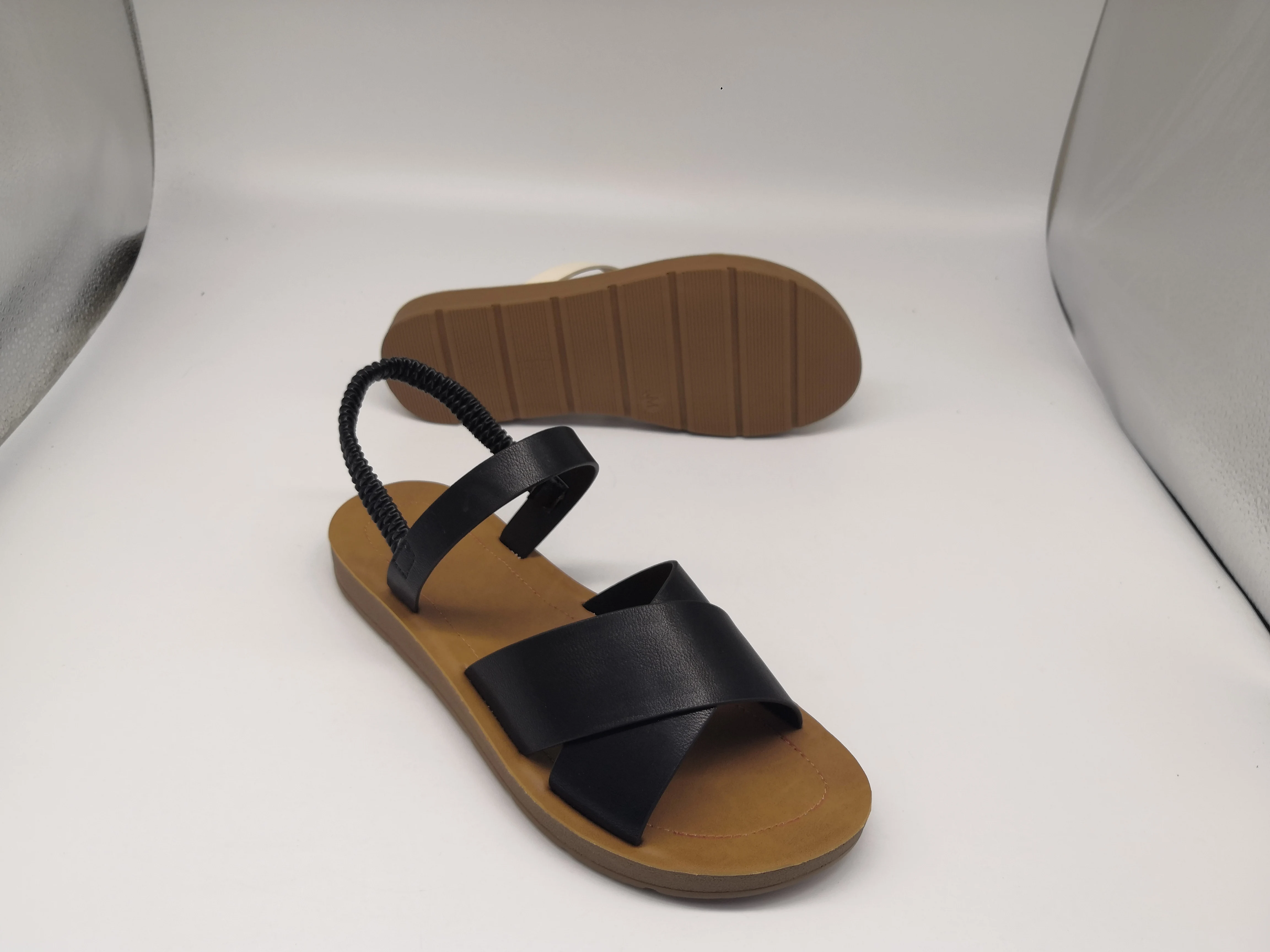 Wholesale PU Sandals Women Open Toe Shoes