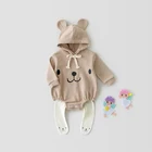 Baby Clothes Baby Clothes Supplier Best Seller 2020 New Baby Rompers Cartoon Bear Knitted Newborn Boys Jumpsuits Clothes