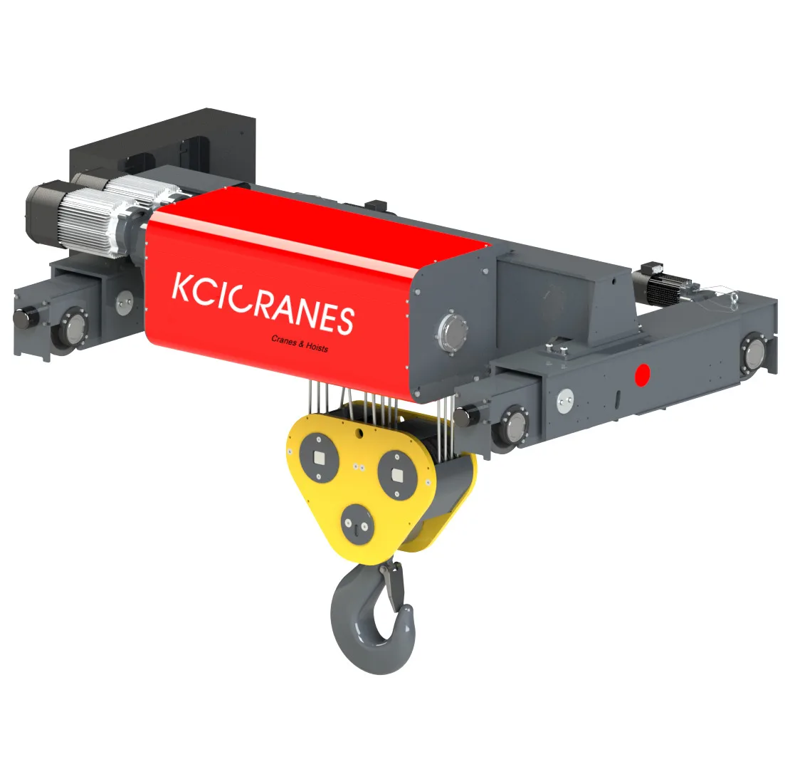 Good Performance European Type Electric Hoist Low Headroom Single