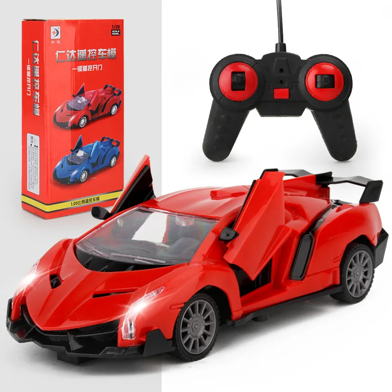 MB1 Children's Toys For Boys Kids Birthday Gifts Sports Vehicle Radio Control Toys Charging Can Open the Door Remote Control Car