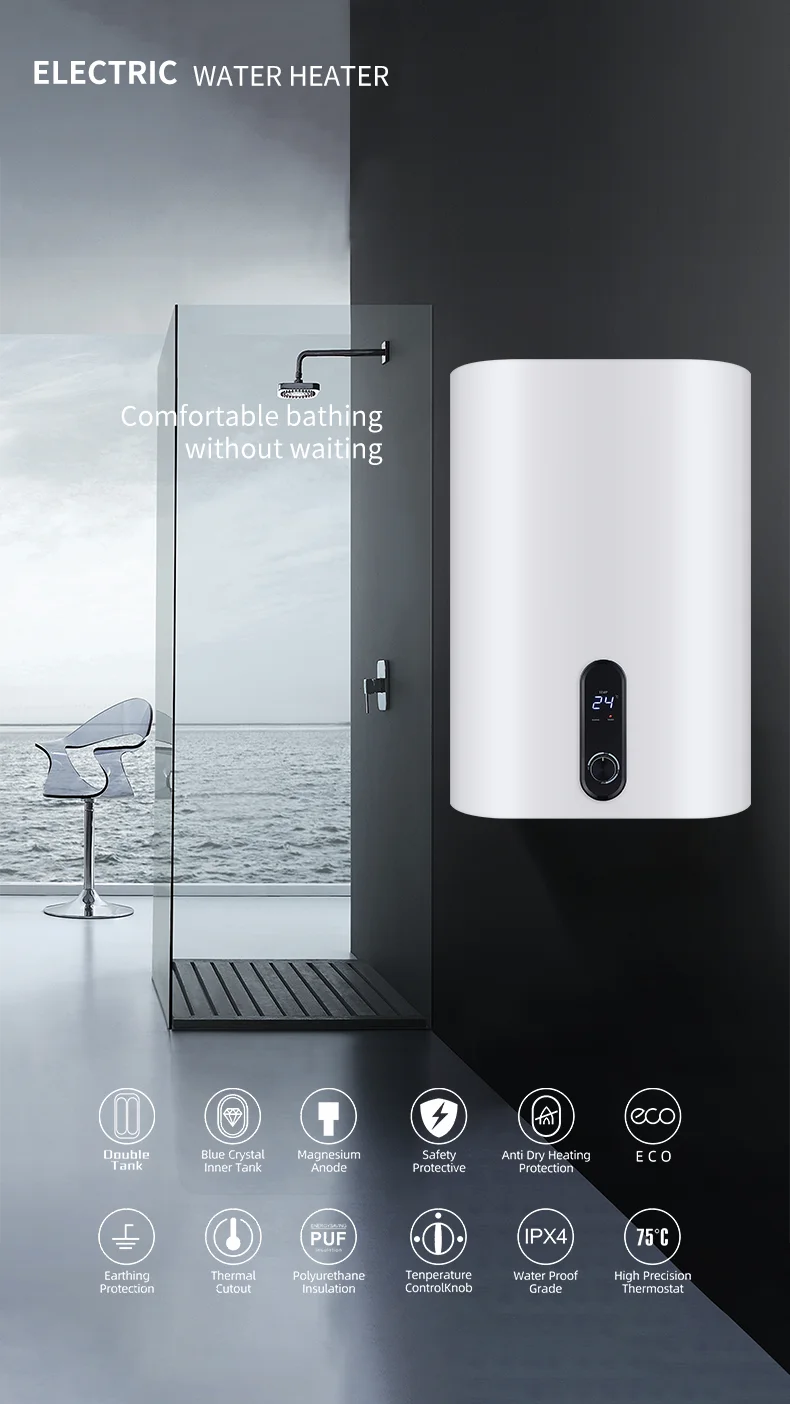 Water Heater, IPX4, Waterproof - detail 4