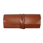 Leather Tool Custom Carrying Portable Multi-function Leather Electrical Rolling Tool Bag