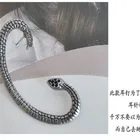 Diamond Stud Earrings Earringsdiamond European And American Snake-shaped Diamond Punk Stud Earrings