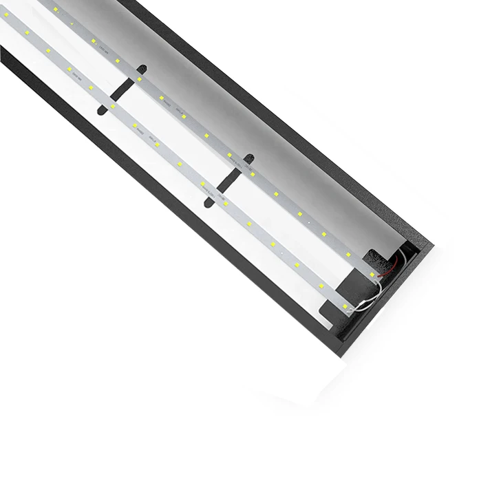 2024新设计线灯现代工业风格铝型材线性灯吊灯