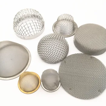 304 stainless steel cap bowl basket shape wire mesh filter