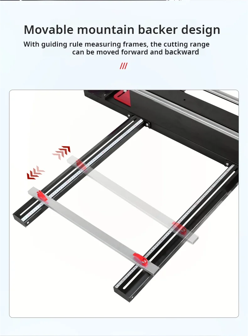 45degree Portable Automatic Tile Cutter Stone Marble Tile Saw Electric Chamfering Straight Cutting Dual-purpose Tile Cutter