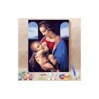 Sex Women Hot Sales 5 Color Acrylic Paint Modern Still Life DIY Canvas Art Oil Painting Sex Women