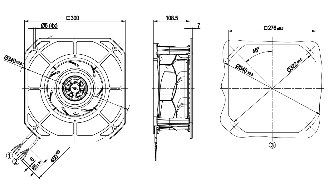Module Bracket, K3G250-RE07-07, 230V, 1.4A, 170W - detail 18