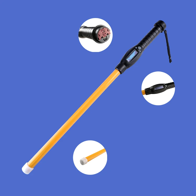 Durable PVC RFID Stick Reader with CE Certification and Customizable Options for Animal Ear Tag Identification