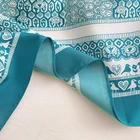 Silk 2021 High Quality Custom Screen Printed Square Twill Satin Silk Scarves For Women Stylish