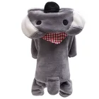 Dog Professional Casual Gray Autumn And Winter Apparel Pet Party Clothes Dog Coat Winter