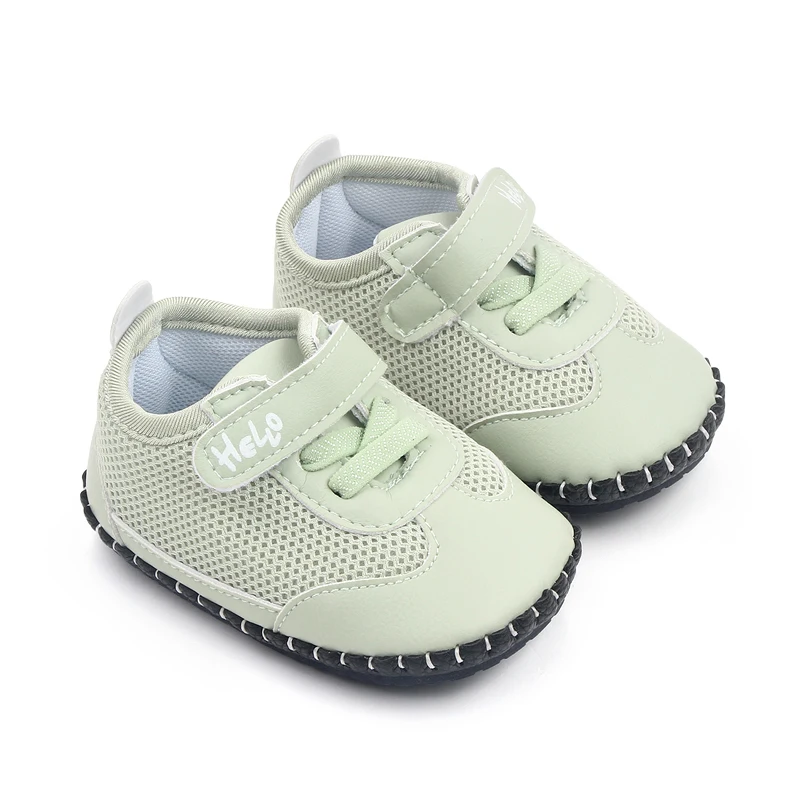 Spring Summer Baby Casual Toddler Shoes Non-slip Wear-resistant Mesh Surface Breathable Baby Sports Shoes manufacture
