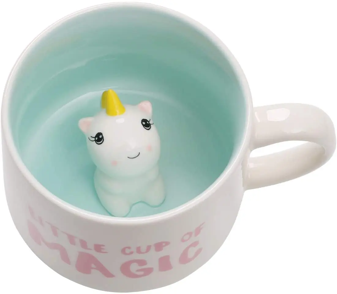 Unicorn Mug Unicorn Juice White Ceramic Coffee Mug Unicorn Printed Mug