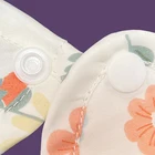 Baby High Quality Waterproof Cotton Drool Infant Boy Organic Flower Girls Bandana Baby Bibs