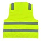 Vest Polyester Class 2 Safety Vest Reflective Vest Belt Security Vest Safety Jacket 2horizontal Stripes