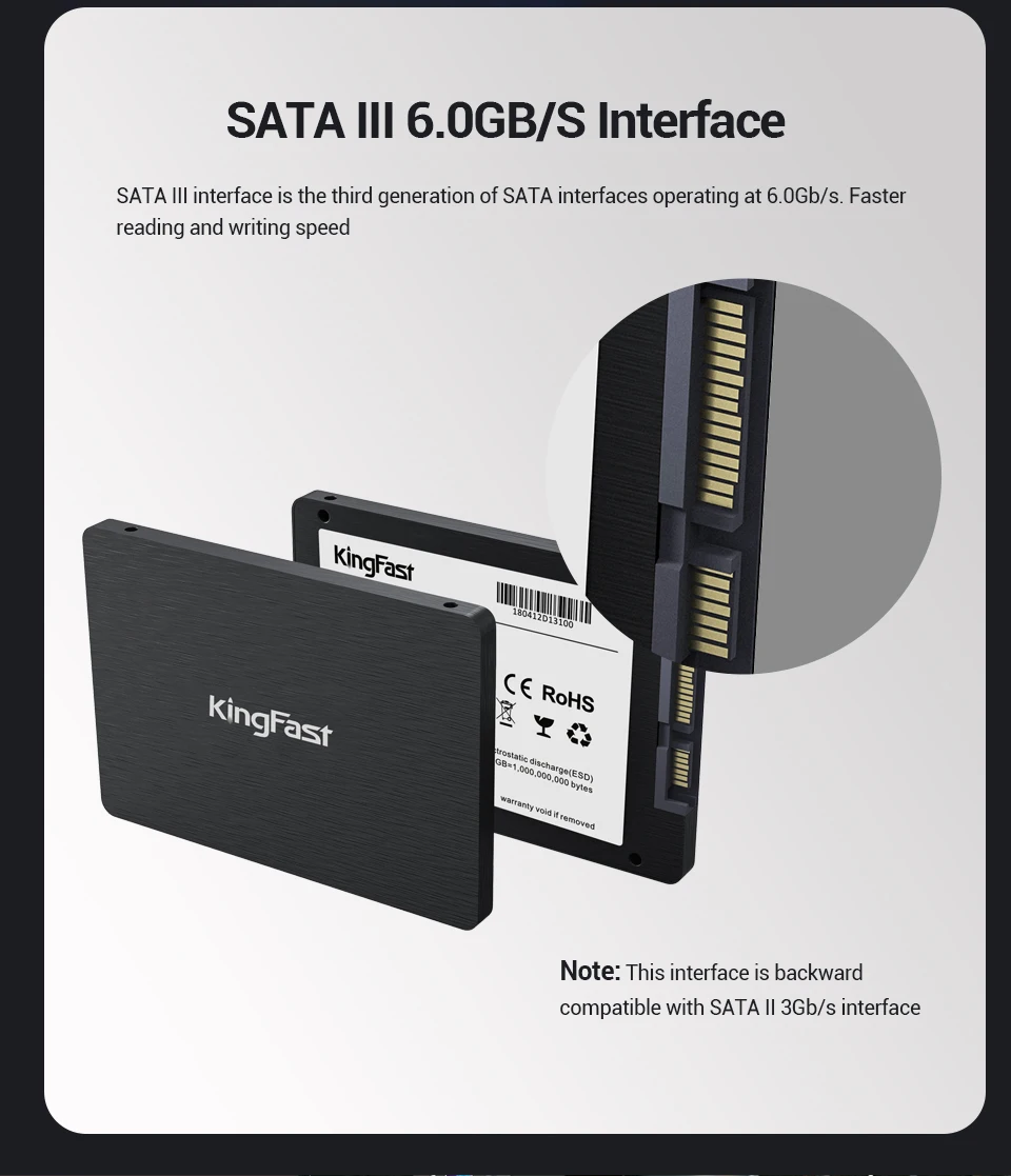 2.5 inch SATA3 SSD 1TB solid state hard drive ssd With customized logo from SSD manufacturer