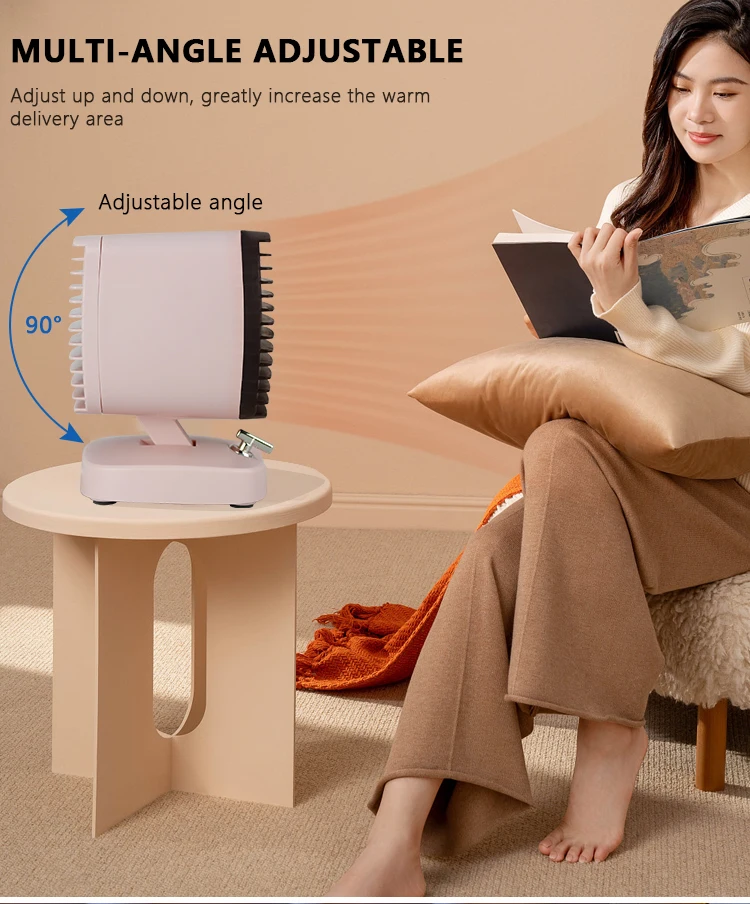 Ceramic Personal Space Heater, 400w/600w, PTC, Portable - detail 10