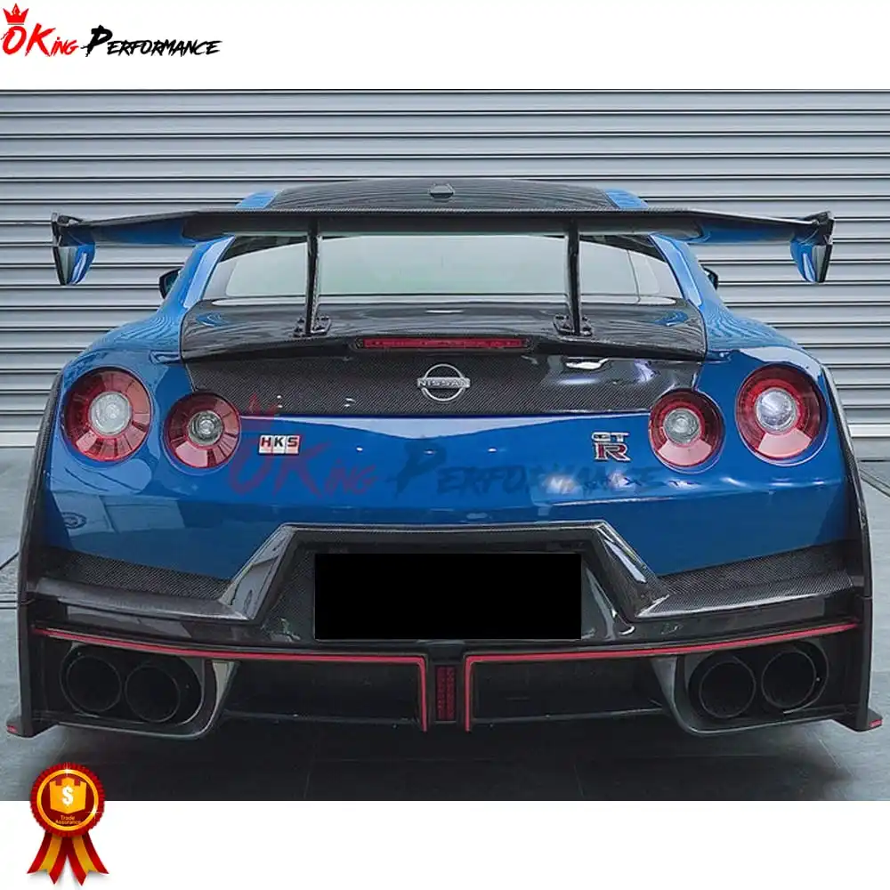 Convert 2024 Nismo Style Front Bumper For Nissan R35 Gtr 2008 2024 Half