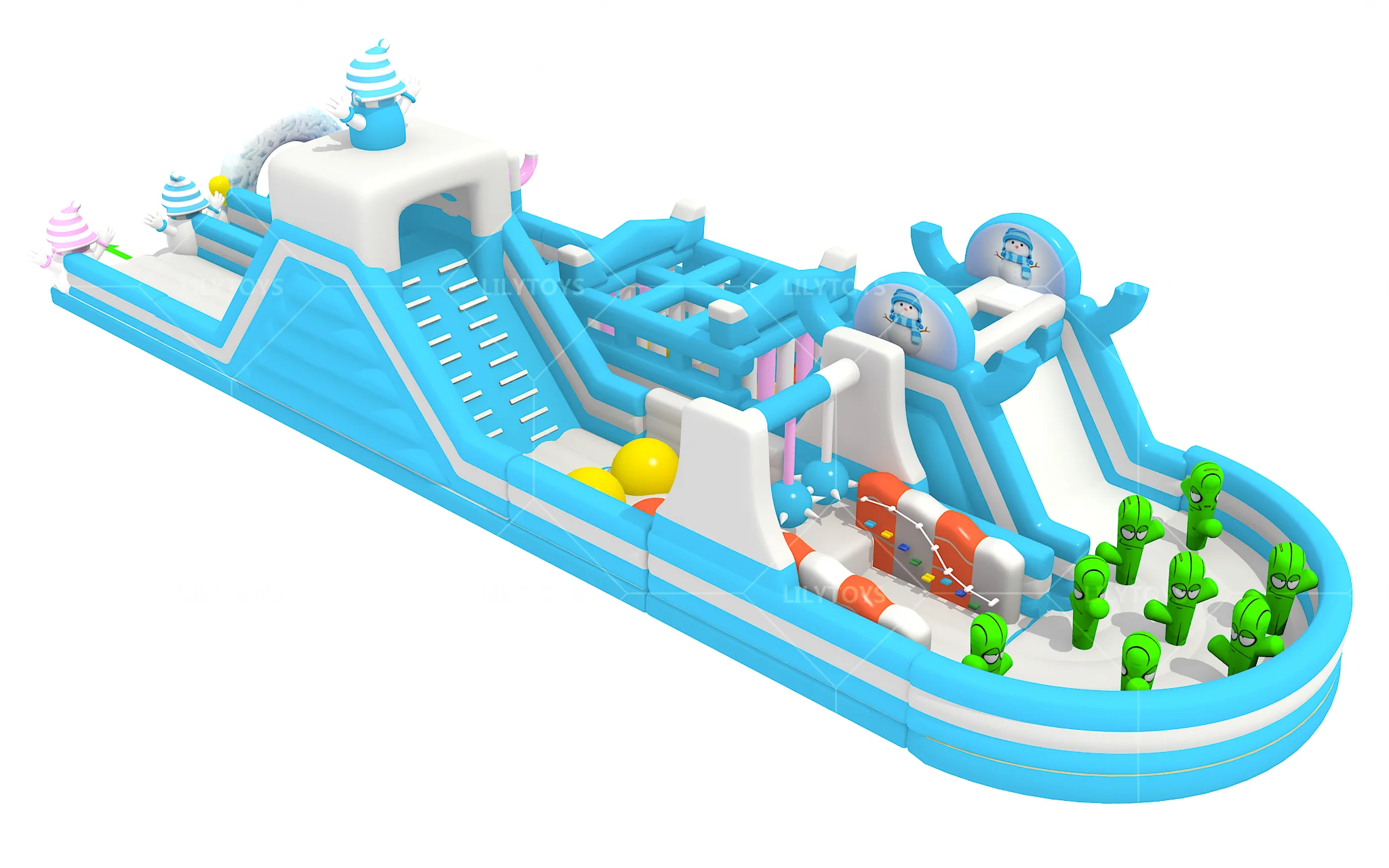 Pvc Inflatable Obstacle Course For Sale Inflatable Bouncer With