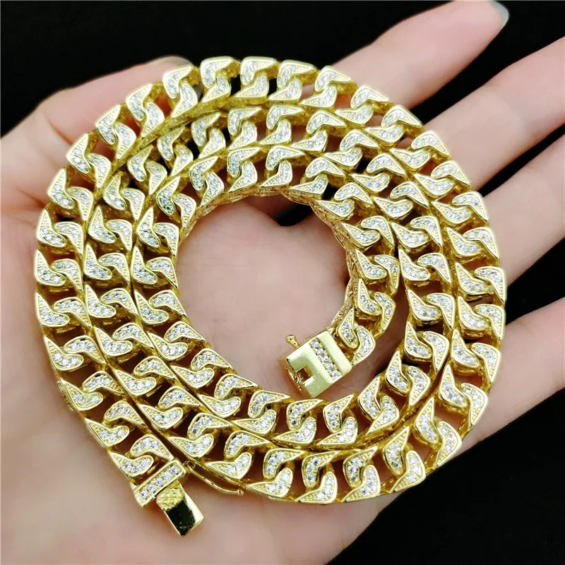 Hip Hop Bling Jewelry 925 Sterling 