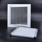 Aluminum Exhaust HVAC Aluminum Egg Crate Exhaust Air Grilles Egg Crate Grille