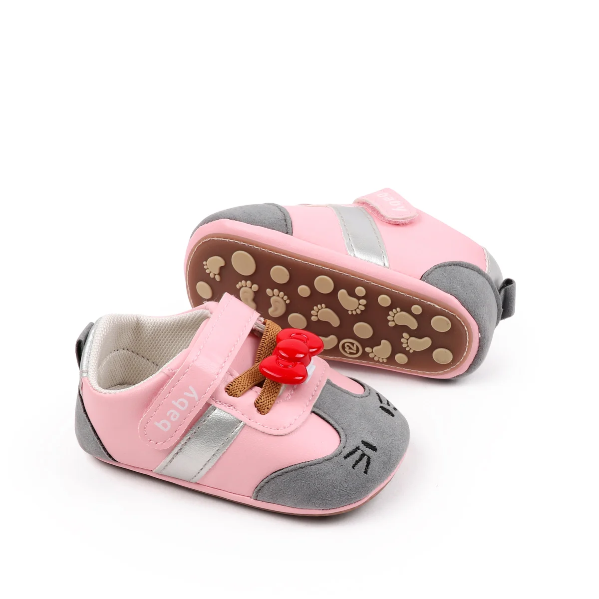 New Arrival Spring Autumn Anti-slip Sports Baby Toddler Girls Shoes 2025 supplier