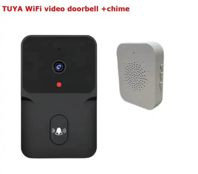 M8 tuya Smart Outdoor Wireless Wifi door bell camera tuya Hd Infrared Night Vision Voice Change For Home Door Bell