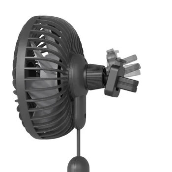 New design portable car fan Three gears adjustable wind speed , Fan ride on car