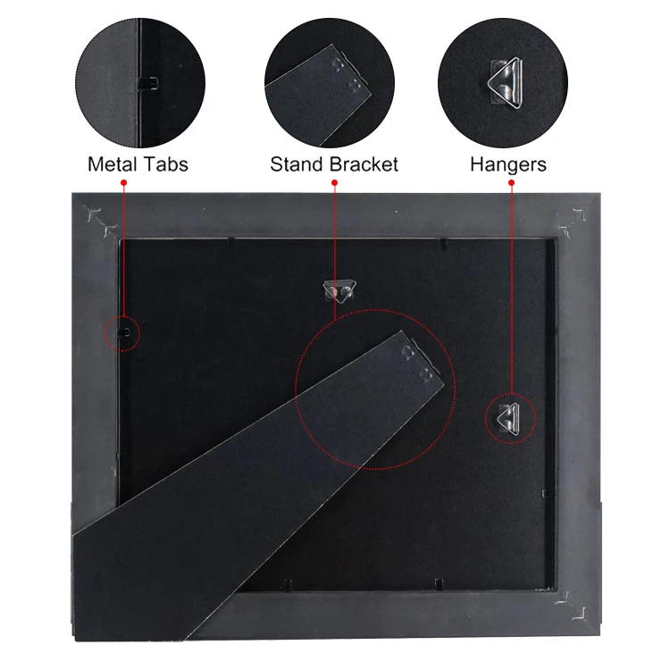 Mondon 8.5*11 A4 PS Graduation Certificate Diploma Frame Document Picture Frame for University supplier