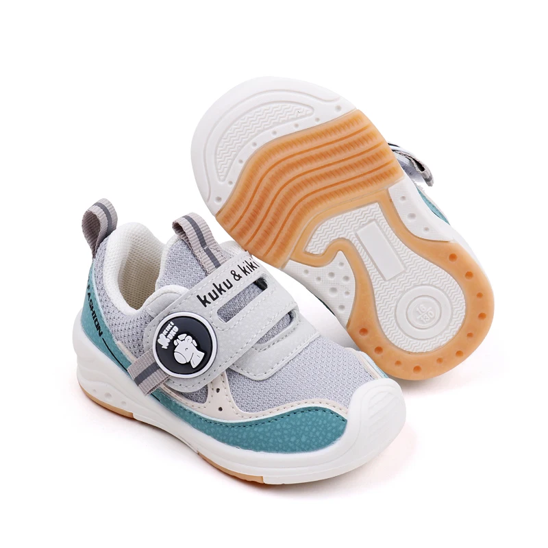 Children's Functional Toddler Shoes Soft Soles Non-slip Kids Breathable Mesh Sports Shoes manufacture
