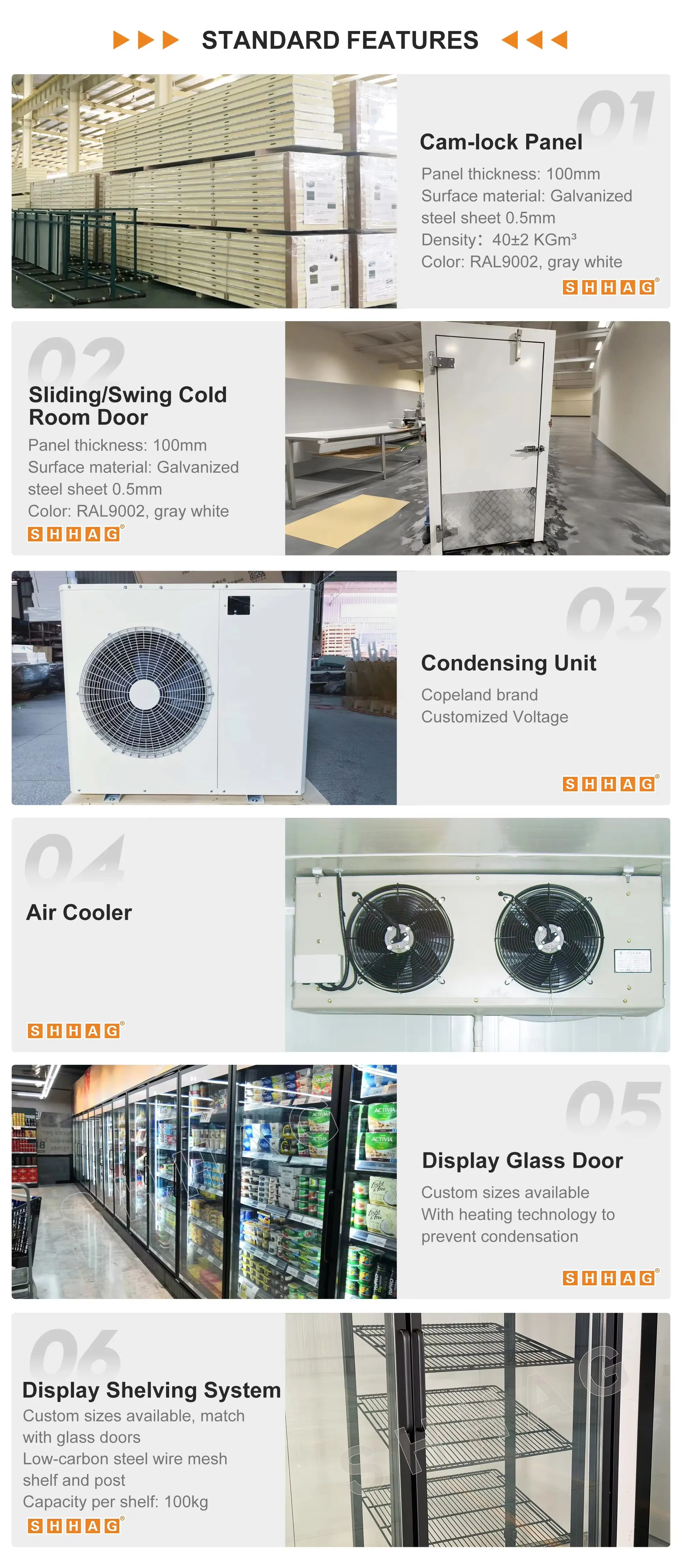 Room Storage Room Freezer, 110 V, R134a - detail 6