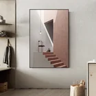 Art Crystal Custom New Hot Sale 3d Wall Art Decorative Paintings Golden Aluminum Frame Crystal Porcelain 3d Painting