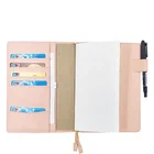 Printing Book Custom Leather Agenda Travel Diary Printing Notebook Planner Agenda Book