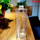 Bottle Advanced Technology 480ml Transparent Biodegradable PET Round Shampoo Travel Bottle