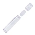 Bottles Plastic Wholesale Custom Clear Empty Roll On Perfume Bottles With Lid And Plastic Ball
