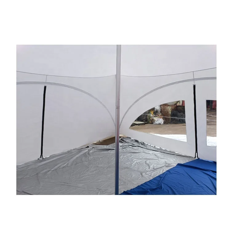 Customized size outdoor PVC vinyl tarpaulin 6m x 6m marquee capri tent for sale