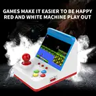 Game 2021 Hot Mini Retro Red And White Handheld Game Console A Game Console With Dual Handle Video Screen