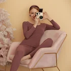 Sleepwear Customized Long Sleeve Set 2 Piece Pajamas Suit Comfortable Unisex Sleepwear