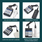 Charger Battery Charger Battery AA Charger New Arrival AAA Black Custom 1.2V Ni-MH Battery Charger