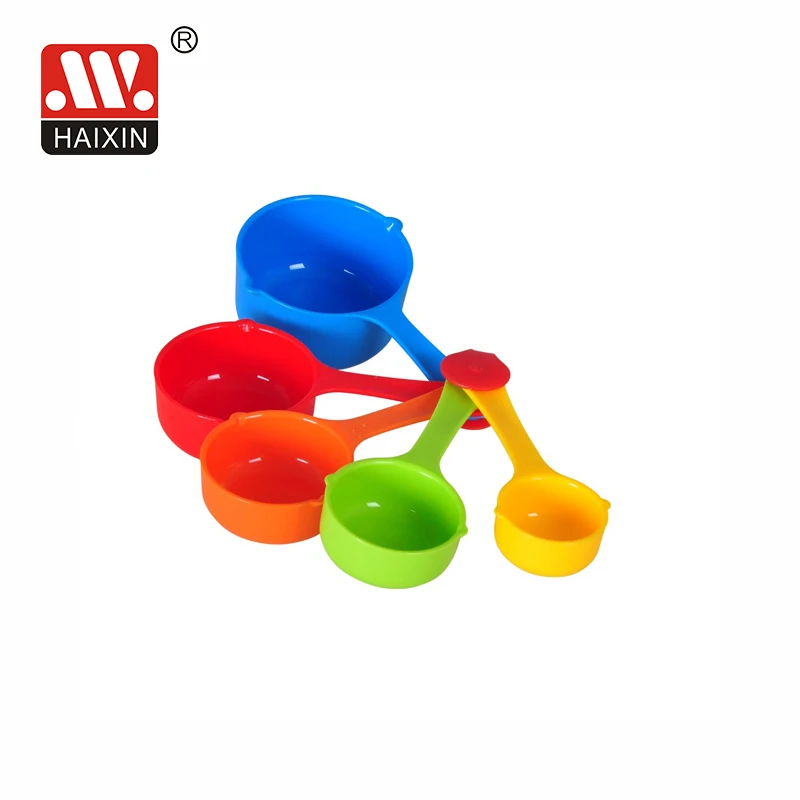 Wholesale customized micro suger coffee and tea measuring spoons sets plastic measuring scoop