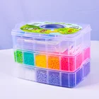 Plastic Beads 5Mm Diy White Accessories Custom Fuse Wholesale Plastic Hama Perler Beads In Bulk For Wholesale