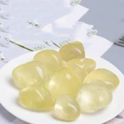 Citrine Natural Gemstone Yellow Crystal Citrine Topaz Crystal Tumble Stones Polished For Healing