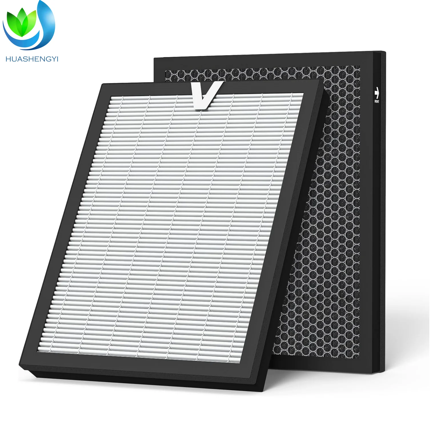 Hot Selling 2-Pack Everest Air Filter Replacement Hepa Air Purifier HEPA Activated Carbon Filter MERV 16 Compatible with Levoit manufacture