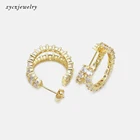 Earrings 2020 New Brass Jewelry Wholesale Hoop Earrings