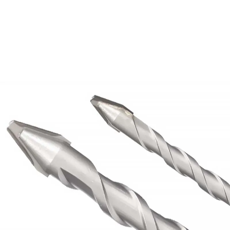 超硬歪头加长螺纹三角钻钨钢合金切割头钻偏心钻头