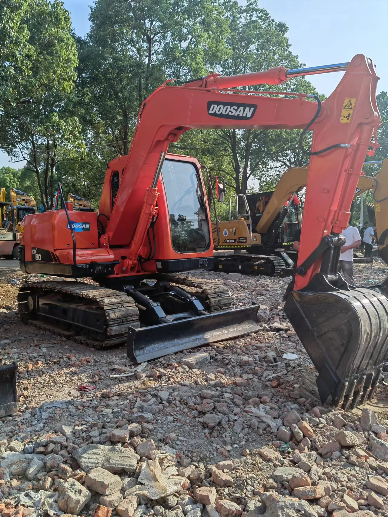 Hotsale Doosan Dx Used Excavator Ton Crawler South Korea Doosan